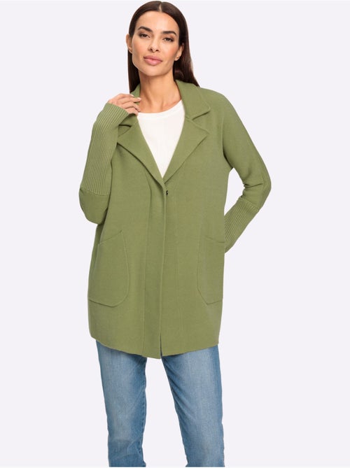 Gilet Col à Revers élégant - Taille Standard - Helline - Kiabi