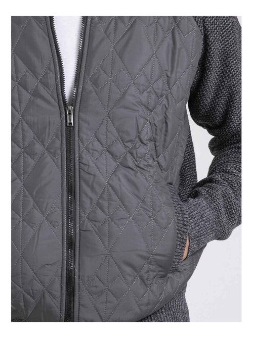 Gilet col montant doublure sherpa LAMANTIN - Kiabi