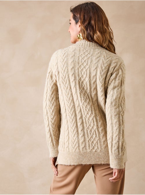 Gilet col montant zippé avec laine - daxon - Kiabi Gilet col montant zippé avec laine - daxon - Kiabi