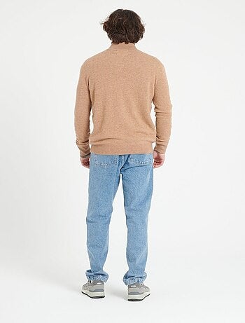 Gilet col montant zippé homme 100% cachemire - LUKE 10