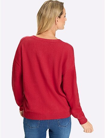 Gilet Col V Avec Patte De Boutonnage - Taille Standard - Helline