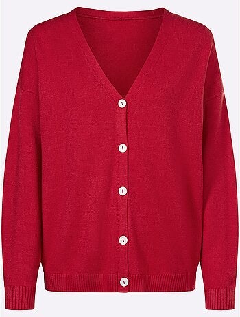 Gilet Col V Avec Patte De Boutonnage - Taille Standard - Helline