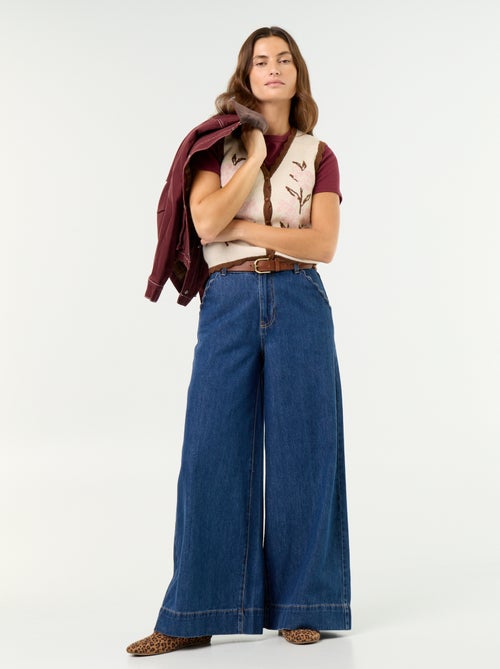 Gilet col V sans manches - Kiabi