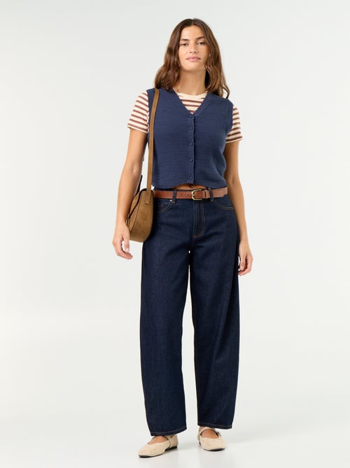 Gilet col V sans manches - Kiabi Gilet col V sans manches - Kiabi
