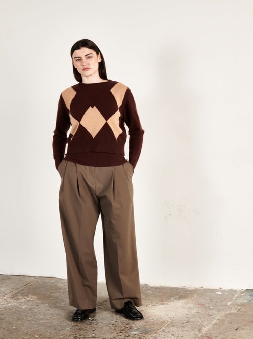 Gilet col V sans manches femme en cachemire - HANA 7 - Kiabi