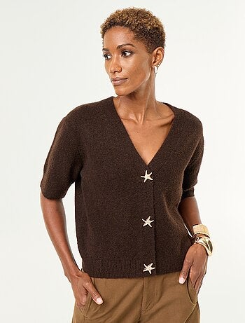 Gilet col V sans manches