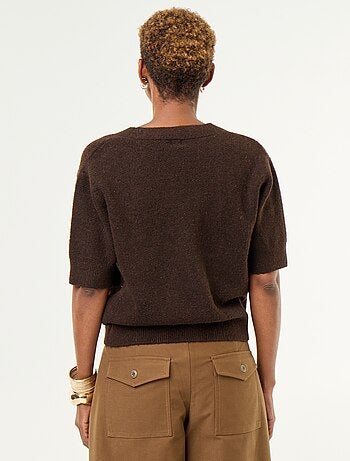Gilet col V sans manches
