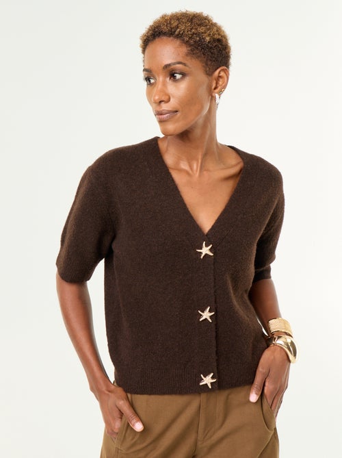 Gilet col V sans manches - Kiabi