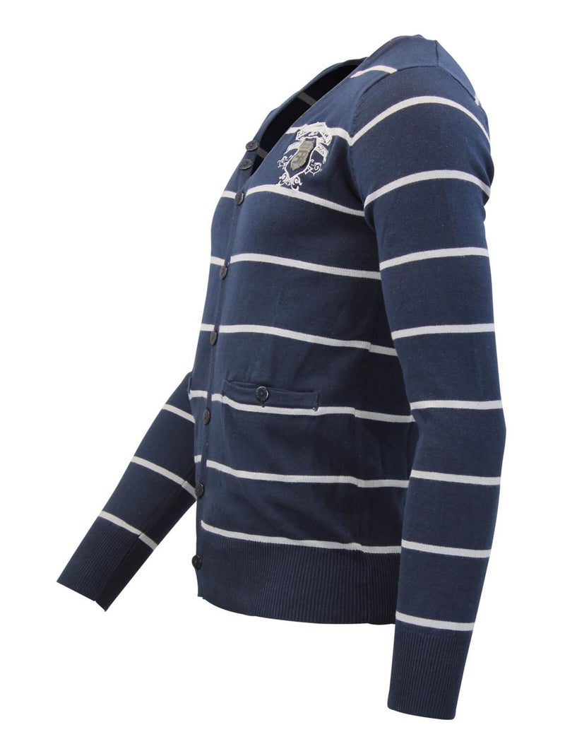 Gilet   COPAN - SRK Bleu marine - Kiabi