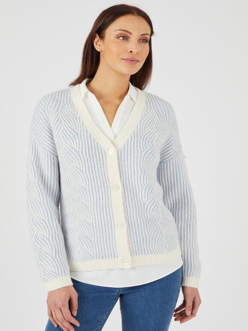 Gilet côtes anglaise Thermolactyl - Damart - Kiabi