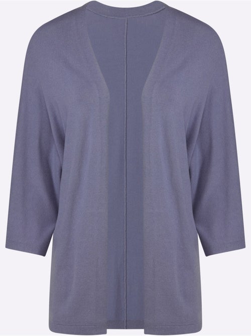 Gilet Coupe Ouverte Affinante - Taille Standard - Helline - Kiabi Gilet Coupe Ouverte Affinante - Taille Standard - Helline - Kiabi