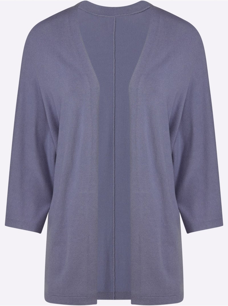 Gilet Coupe Ouverte Affinante - Taille Standard - Helline Bleu - Kiabi