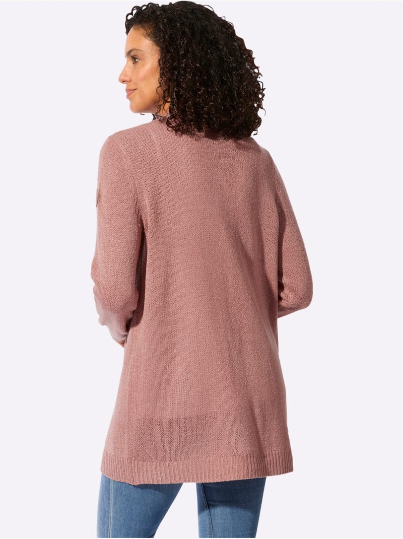 Gilet Coupe Ouverte Affinante - Taille Standard - Witt Bois de rose - Kiabi