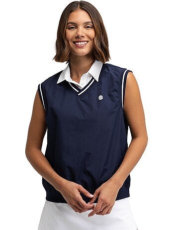 Gilet coupe-vent de golf femme golf femme grace navy