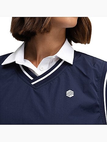 Gilet coupe-vent de golf femme golf femme grace navy