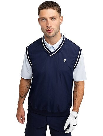 Gilet coupe-vent de golf homme golf homme putt navy