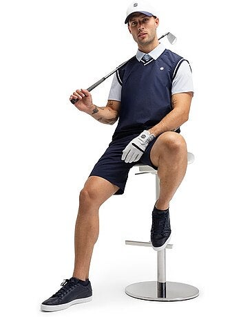 Gilet coupe-vent de golf homme golf homme putt navy
