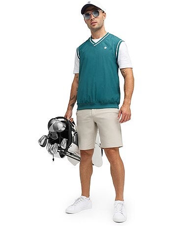 Gilet coupe-vent de golf homme golf homme putt teal