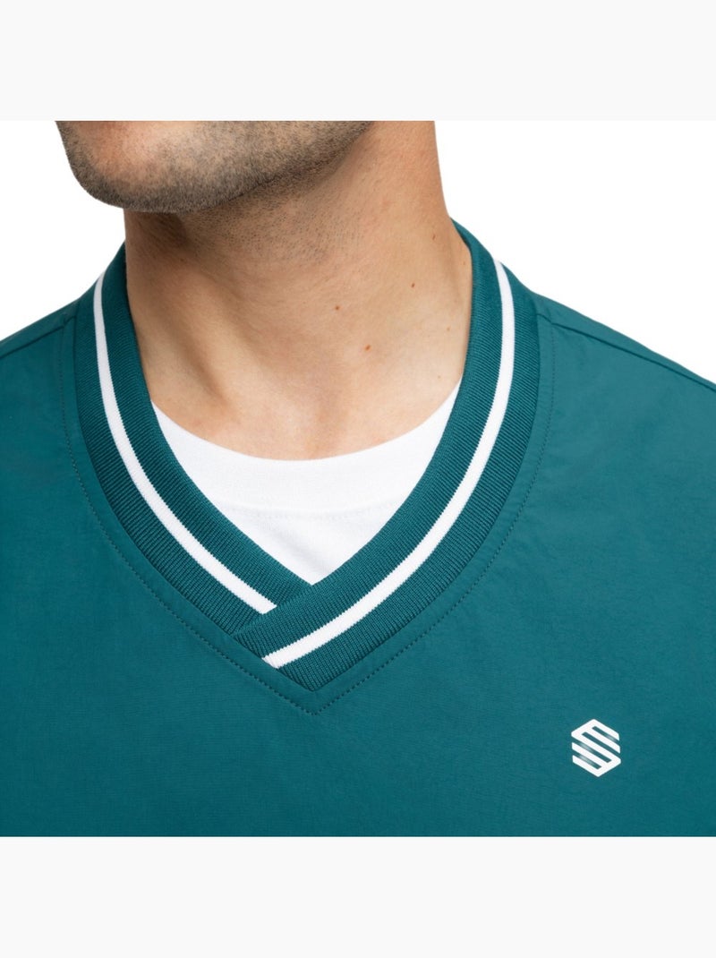 Gilet coupe-vent de golf homme golf homme putt teal Vert - Kiabi