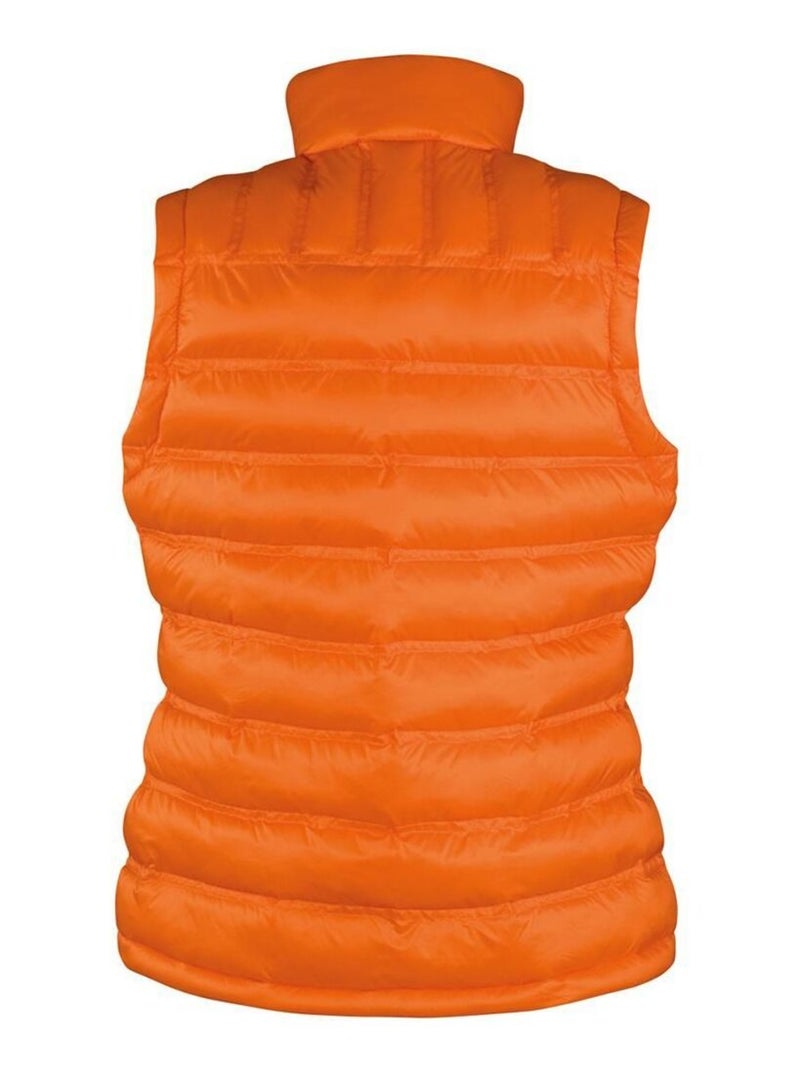 Gilet coupe-vent hydrofuge - result ice bird Orange - Kiabi