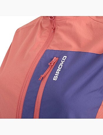 Gilet coupe-vent léger trail running femme femme zegama-w