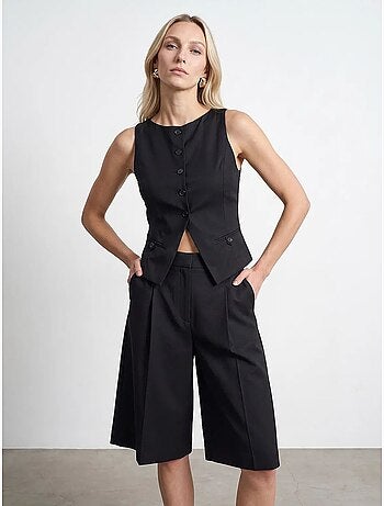 Gilet court ajusté dilvin