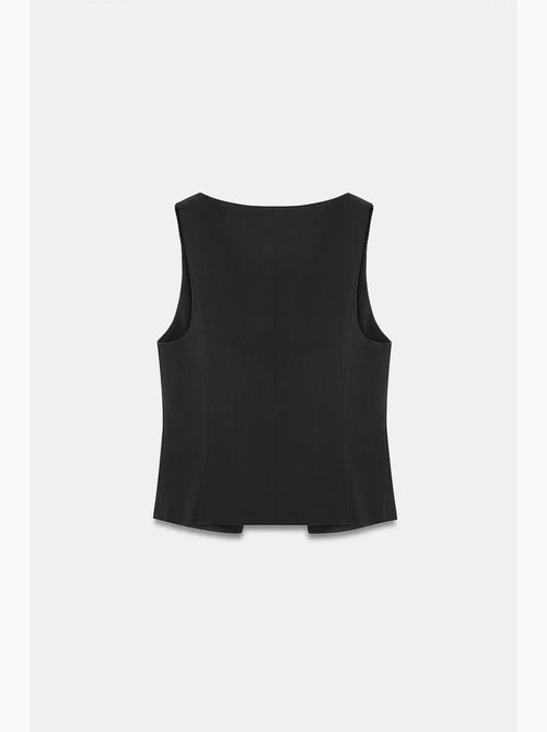 Gilet court ajusté dilvin - Kiabi