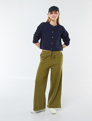 Gilet cropped en maille
