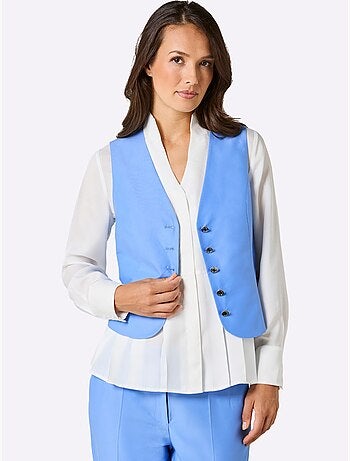 Gilet De Costume 20% Soie - Taille Standard - helline