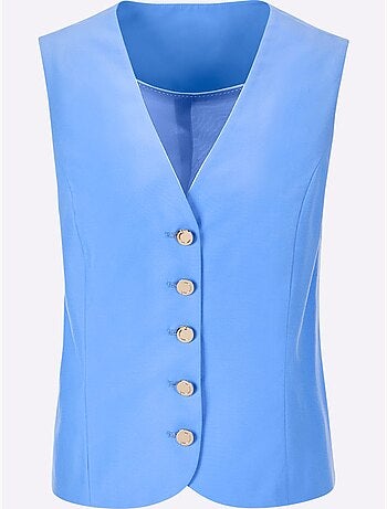 Gilet De Costume 20% Soie - Taille Standard - helline