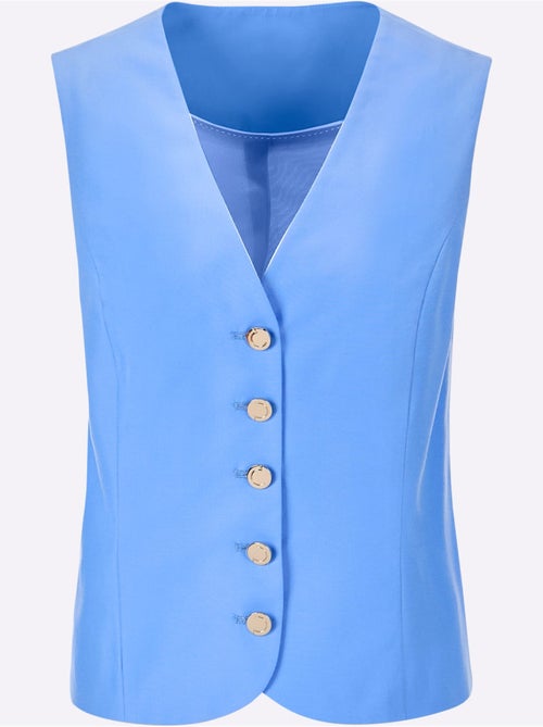 Gilet De Costume 20% Soie - Taille Standard - helline - Kiabi