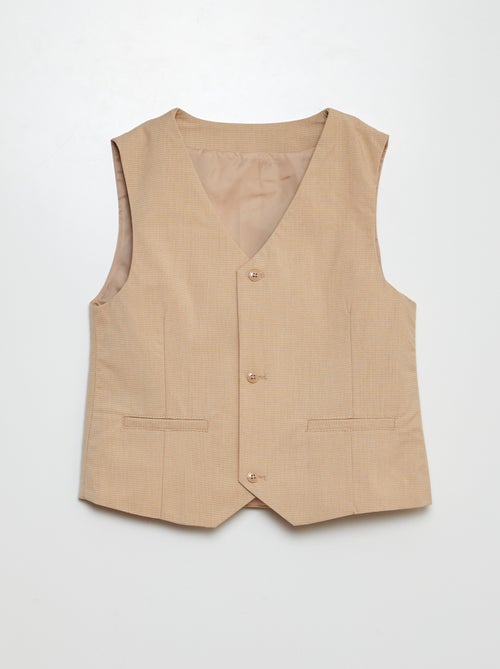 Gilet de costume - Kiabi