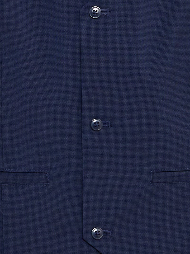 Gilet de costume Bleu - Kiabi