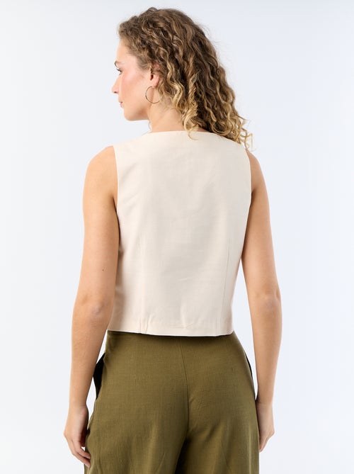 Gilet de costume sans manches - Kiabi Gilet de costume sans manches - Kiabi