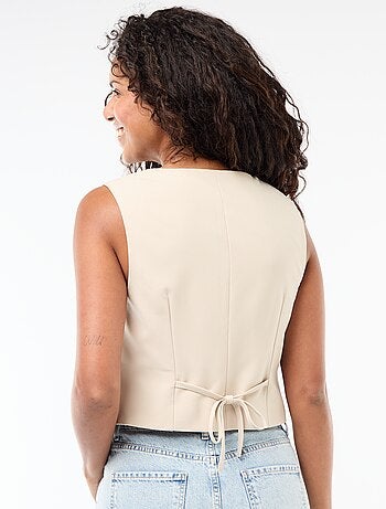 Gilet de costume sans manches