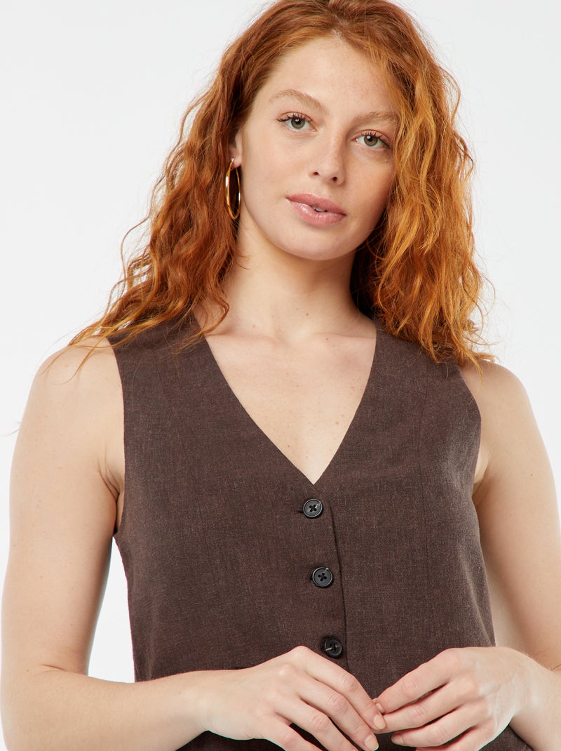 Gilet équitation sans manches femme Catago Nala