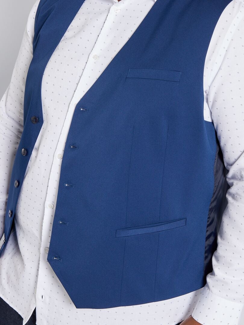 gilet costume grande taille homme
