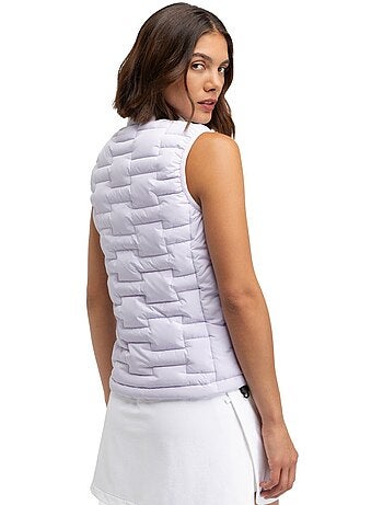Gilet de golf isolant femme golf femme pinilla lilac