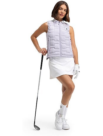 Gilet de golf isolant femme golf femme pinilla lilac