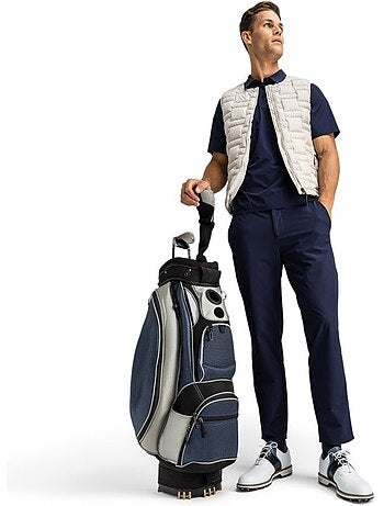 Gilet de golf isolant homme golf homme royal sand