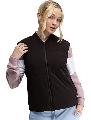 Gilet de golf matelassé femme golf femme wedge-w dark