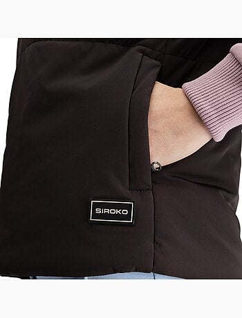 Gilet de golf matelassé femme golf femme wedge-w dark