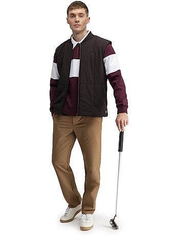 Gilet de golf matelassé homme golf homme wedge dark
