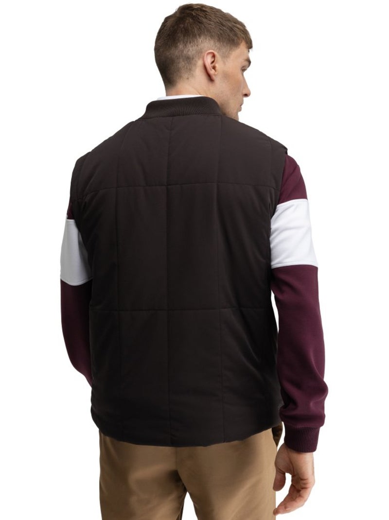 Gilet de golf matelassé homme golf homme wedge dark Marron - Kiabi