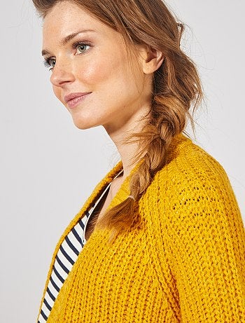 Gilet de maternité en maille - Kiabi