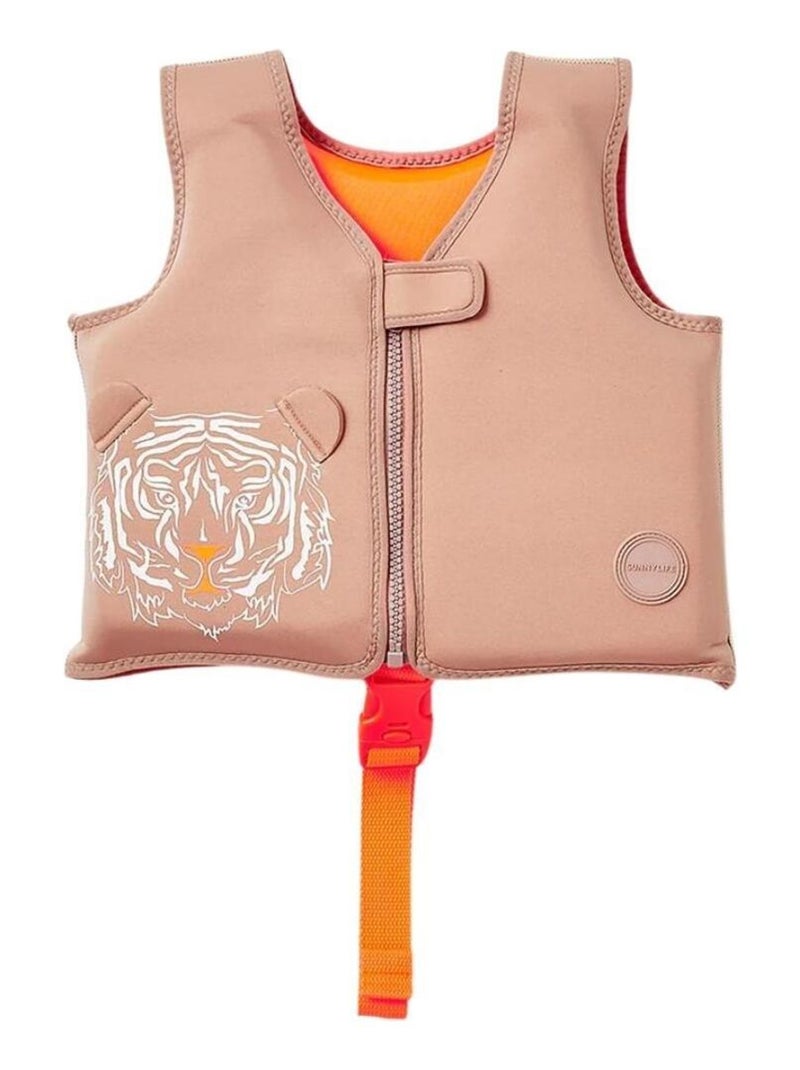 Gilet De Natation Beige Tully Le Tigre (1-2 Ans) N/A - Kiabi