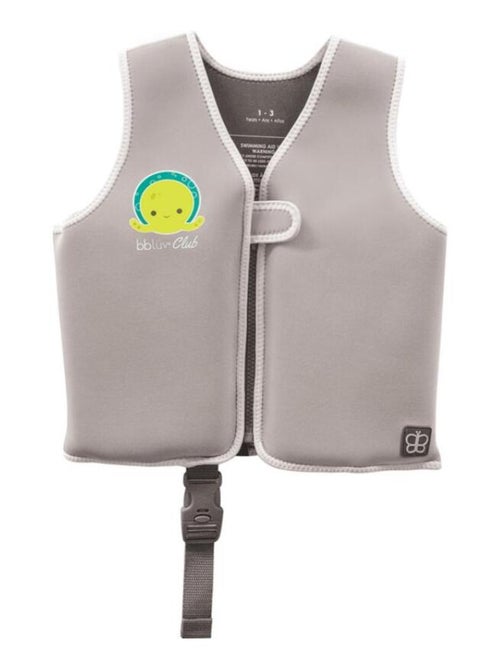 Gilet De Natation Évolutif Näj Gris (1-3 Ans) - Kiabi