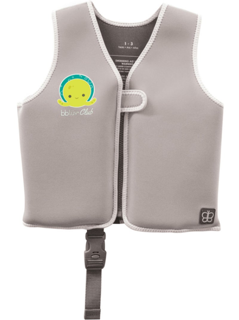 Gilet De Natation Évolutif Näj Gris (3-6 Ans) N/A - Kiabi