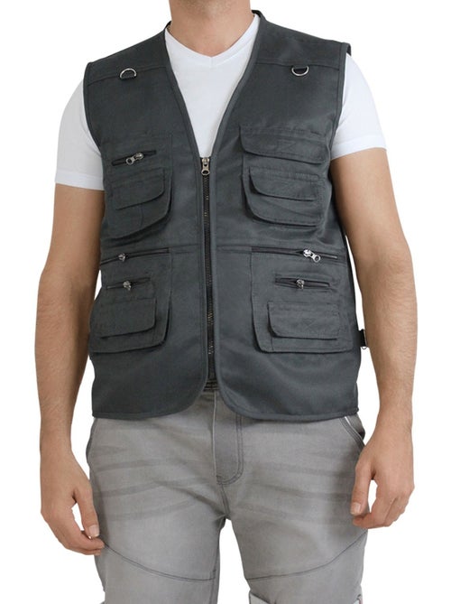 Gilet de pêche Kebello - Kiabi