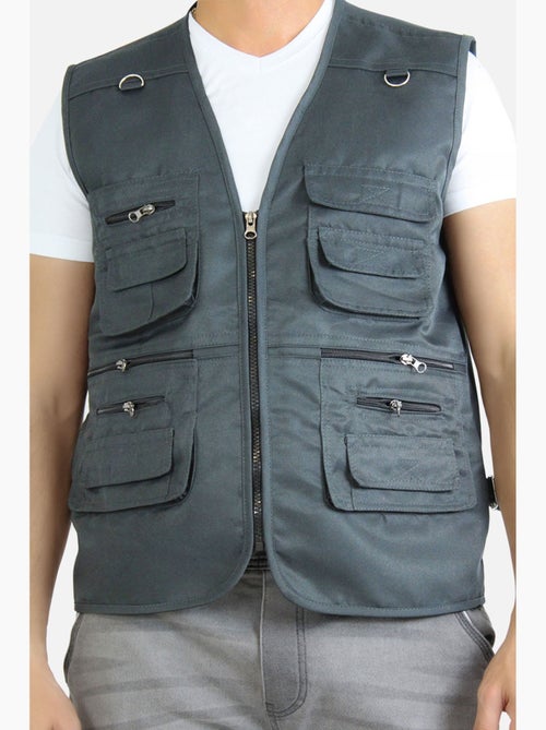 Gilet de pêche Kebello - Kiabi